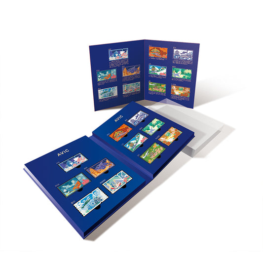 15th Zhuhai Air Show Commemorative Edition of Aviation Culture and Creativity, Loyal Dedication, Refrigerator Sticker Set