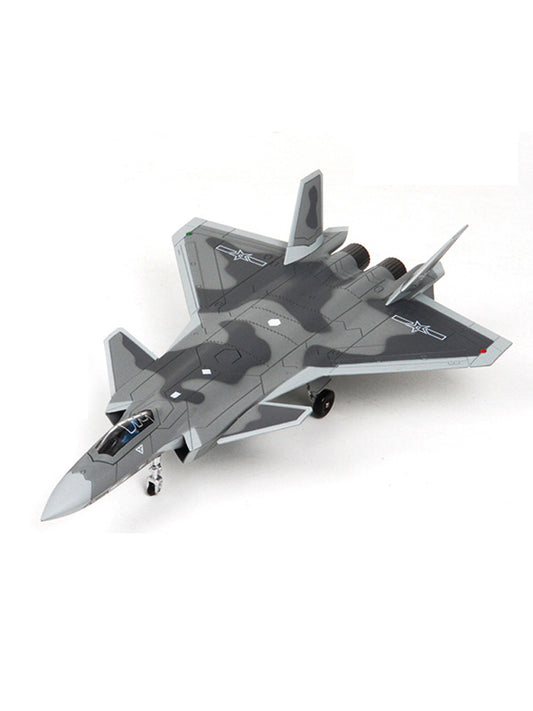 Aviation Culture and Creativity 15th Zhuhai Airshow Commemorative Edition 1:72 J-20 Simulation Alloy Fighter